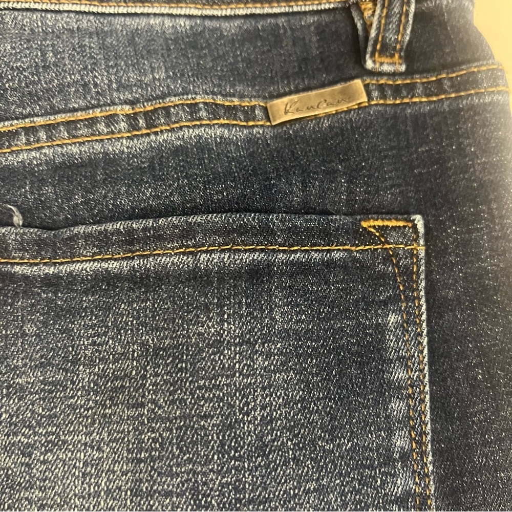 KanCan Dark Wash distressed Ankle Jeans size 9 - Picture 5 of 6